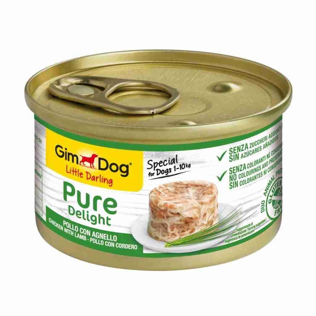 Gimdog Pure Delight Tavuklu Kuzulu Köpek Konservesi 85 Gr