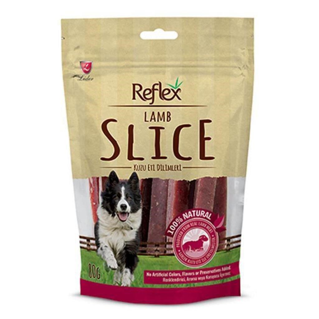 Reflex Kuzu Etli Çubuk Köpek Ödülü 80 Gr