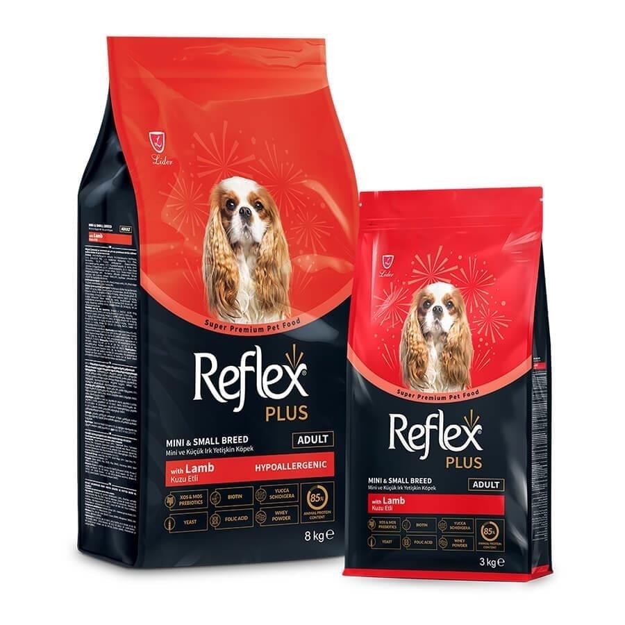 Reflex Plus Hipoalerjenik Kuzulu Küçük Irk Yetişkin Köpek Maması 3 Kg