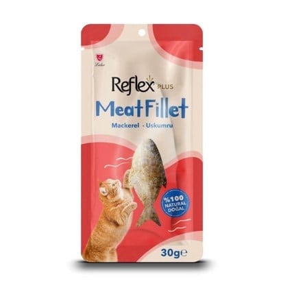 Reflex Plus Natural Uskumru Fileto Kedi Ödül Maması 30 Gr