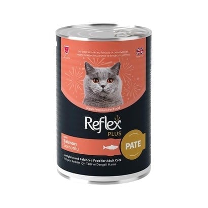 Reflex Plus Pate Somonlu Kedi Konservesi 395 Gr