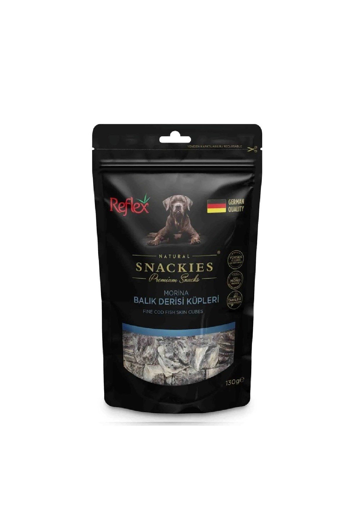 Reflex Snackies Morina Balıklı Köpek Ödülü 130 Gr