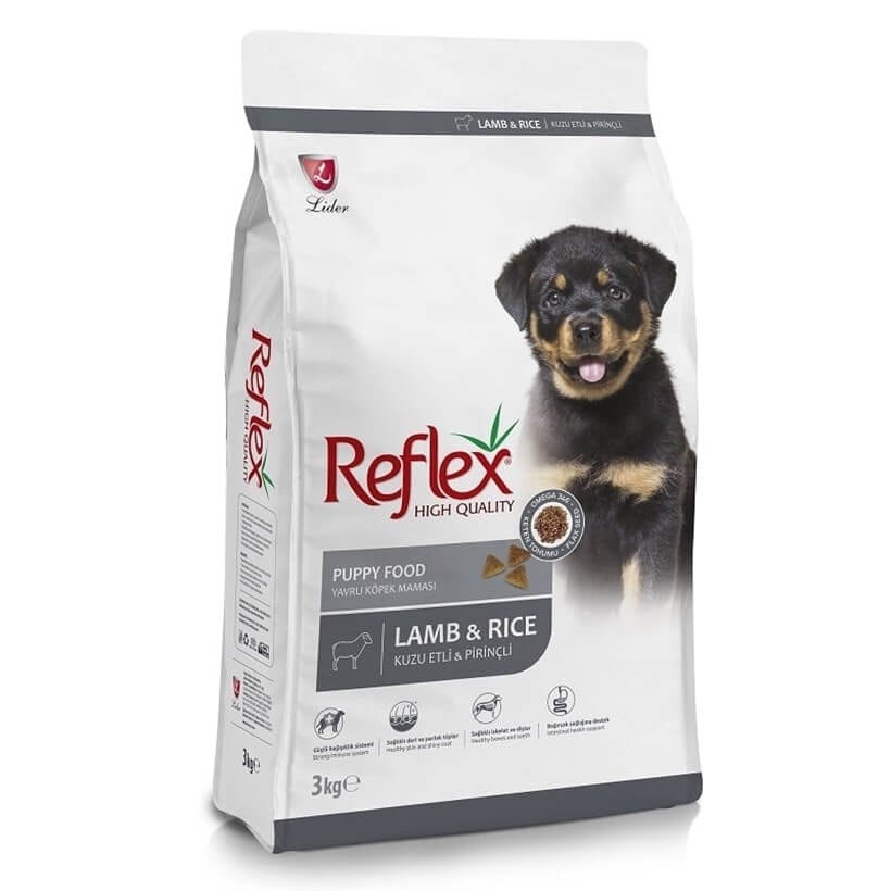 ReflexReflex Kuzulu Yavru Kuru Köpek Maması 3 Kg