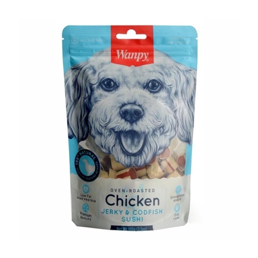 Wanpy Gerçek Tavuk Fileto 100 Gr Köpek Ödülü