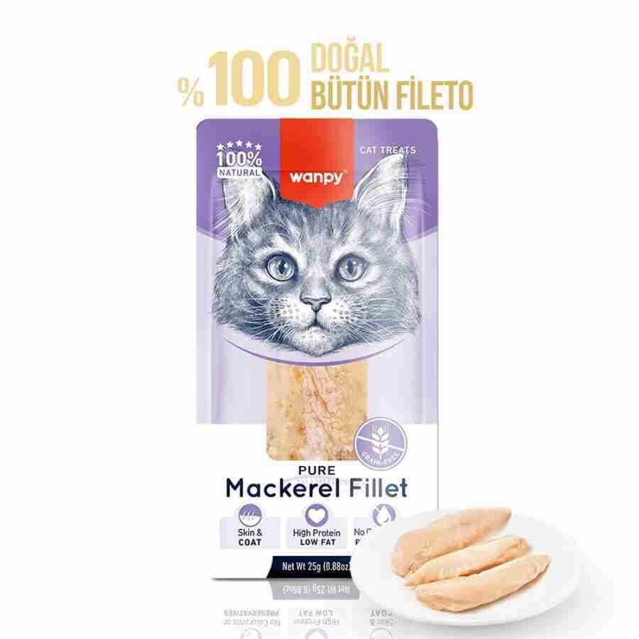 Wanpy Uskumru Fileto Kedi Ödülü 25 Gr