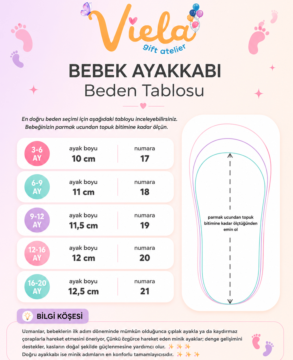  Kişiye Özel İsim Yazılı Bebek Makosen Deri Ayakkabı - Fiyonklu Kız Bebek İlk Adım Ayakkabısı