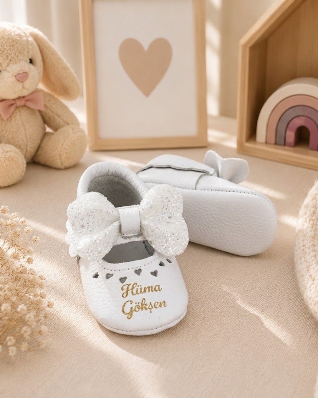 İsme Özel Bebek Seti ve Yeni Doğan Hediye Kutusu ( 4'lü Paket ) 