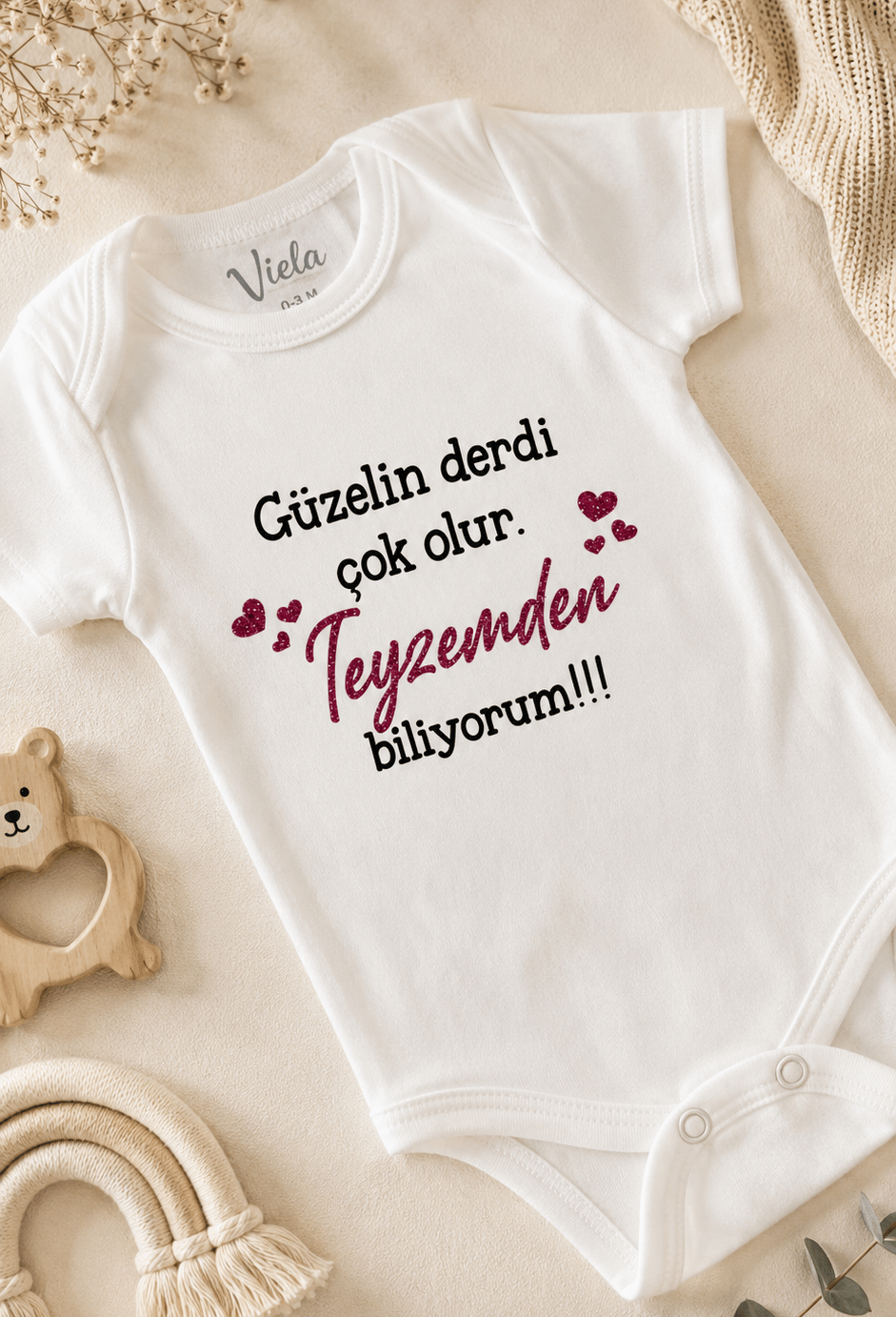 İsme Özel Bebek Seti ve Yeni Doğan Hediye Kutusu