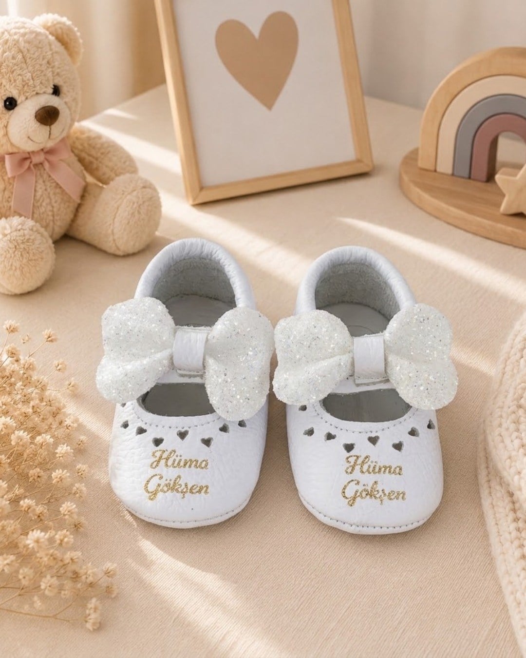 İsme Özel Bebek Seti ve Yeni Doğan Hediye Kutusu ( 4'lü Paket ) 