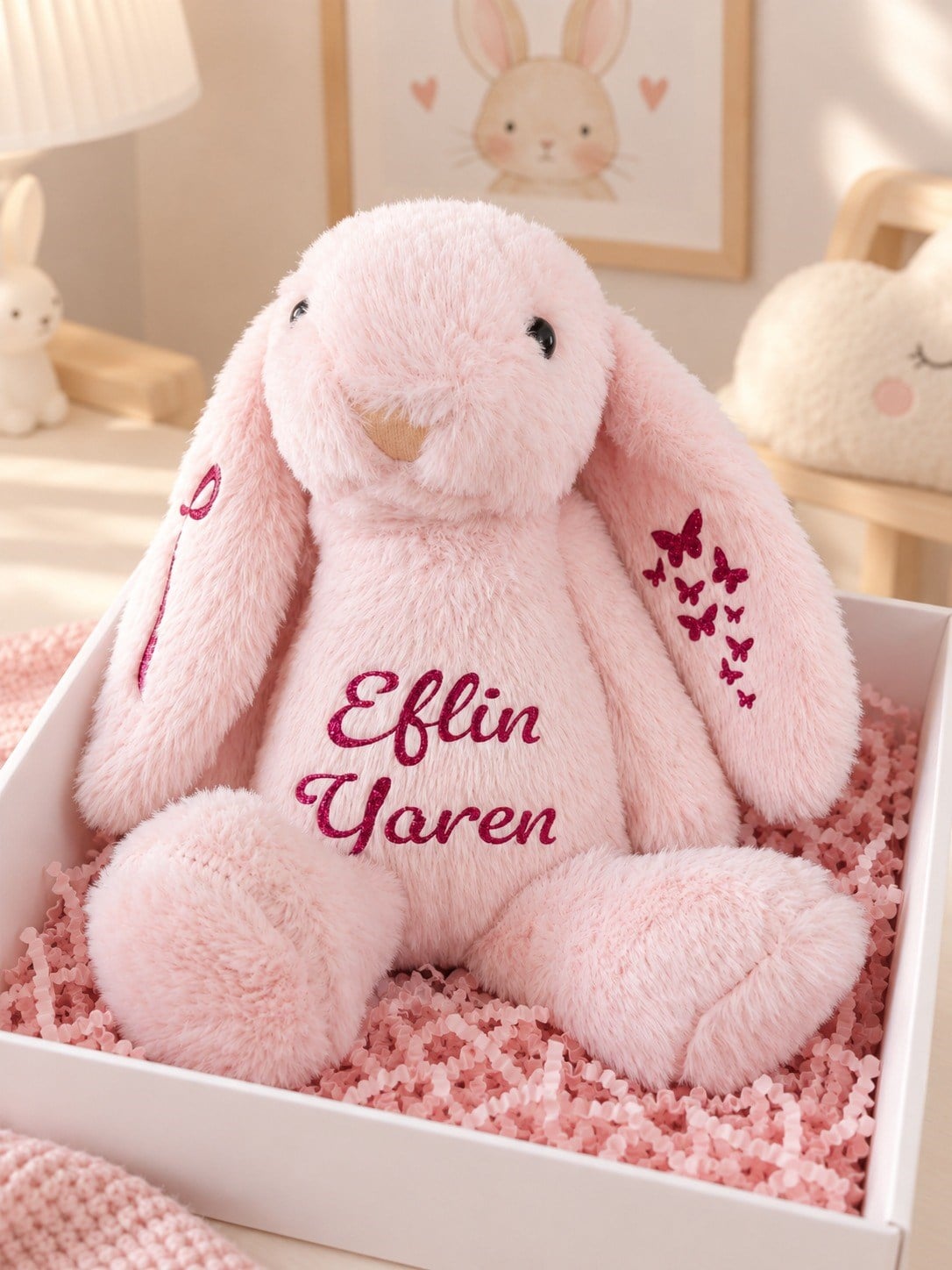 İsme Özel Bebek Seti ve Yeni Doğan Hediye Kutusu