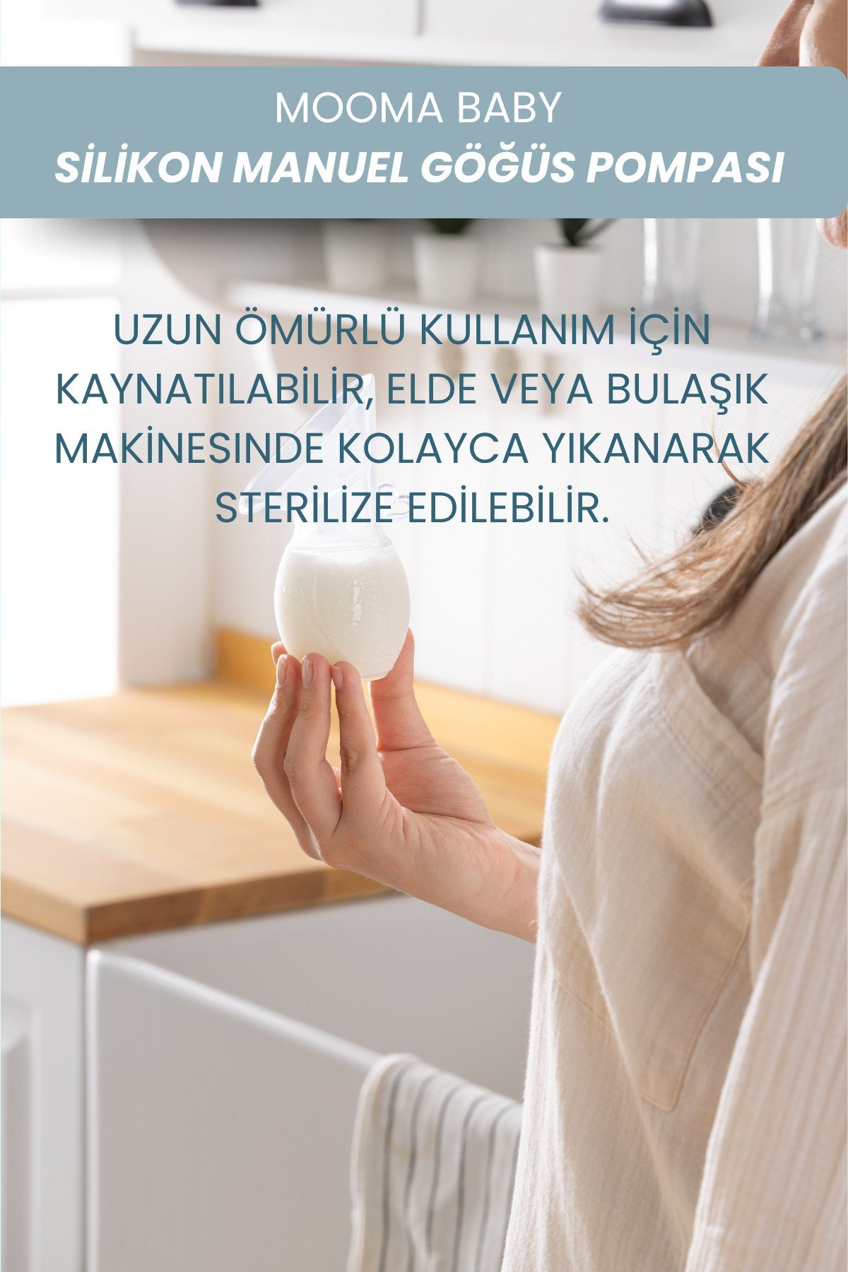 Silikon Göğüs Pompası 120 ml/ 4 oz
