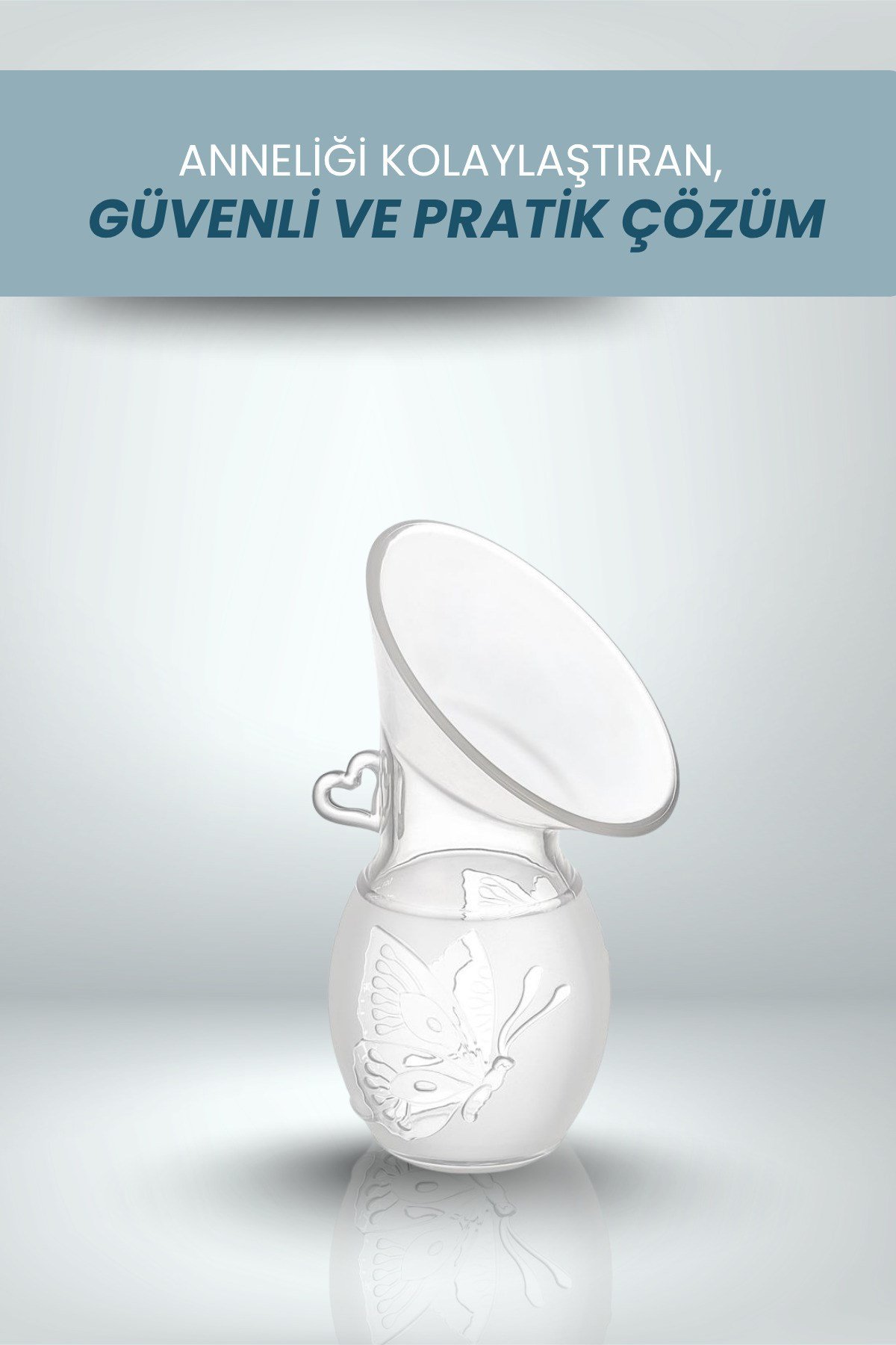 Silikon Göğüs Pompası 120 ml/ 4 oz