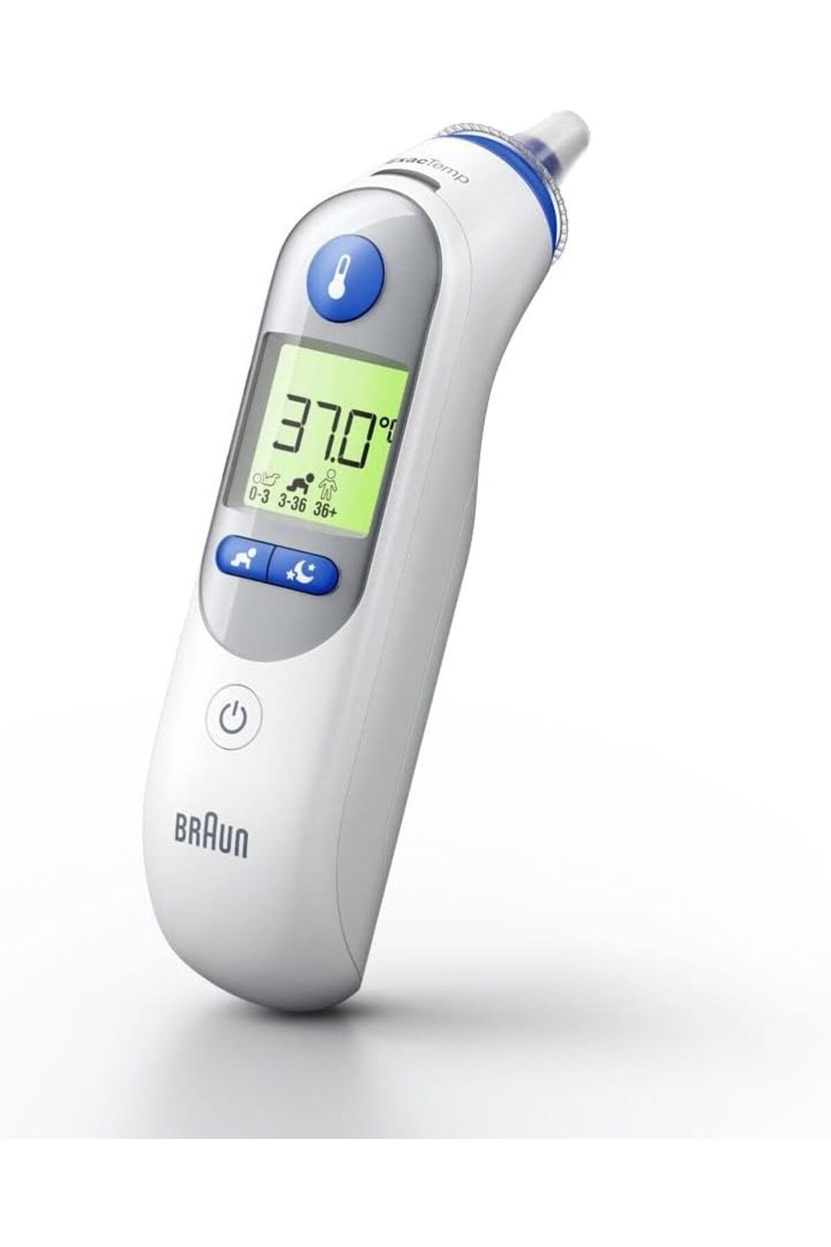 Thermoscan 7 Termometre - yaş hassasiyeti, gece modu, sessiz mod, 9 hafıza - IRT 6525 WH