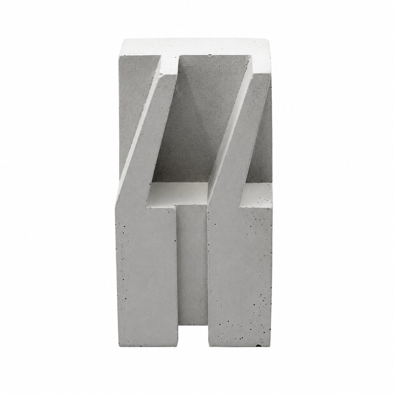 Brüt Beton Kitap Tutucu – El Yapımı Modern Raf ve Masaüstü Kitap Desteği
