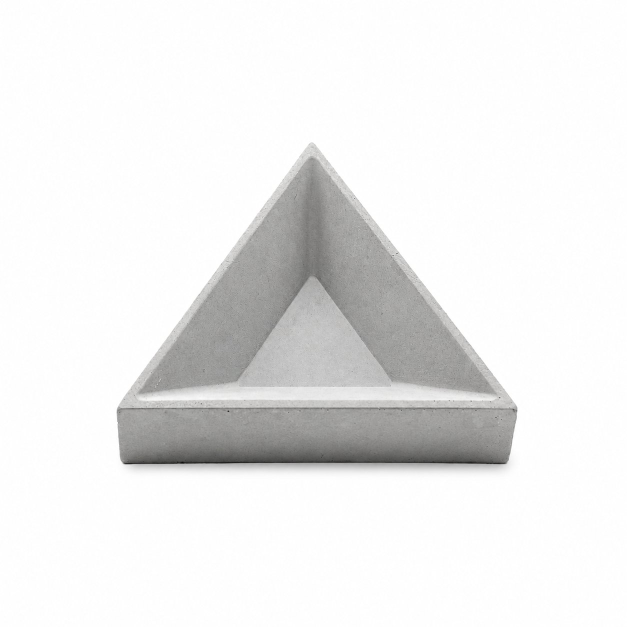 Geometrik Beton Masaüstü Organizer 3'lü Set | Modern Ofis Düzenleyici