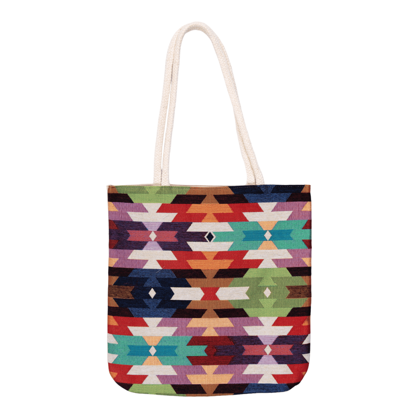 Goblen Kumaş Heybe Çanta | Kilim Desenli Model GBLN-3552