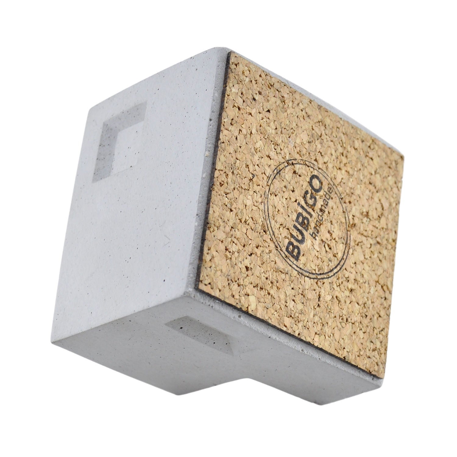 Minimal Brüt Beton Masaüstü Kalemlik, Model BTNMS-2018229