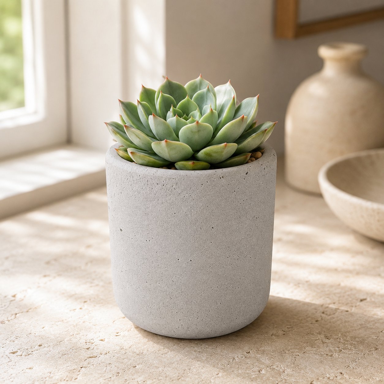 Yuvarlak Beton Saksı, Model: BTNSK-2023203