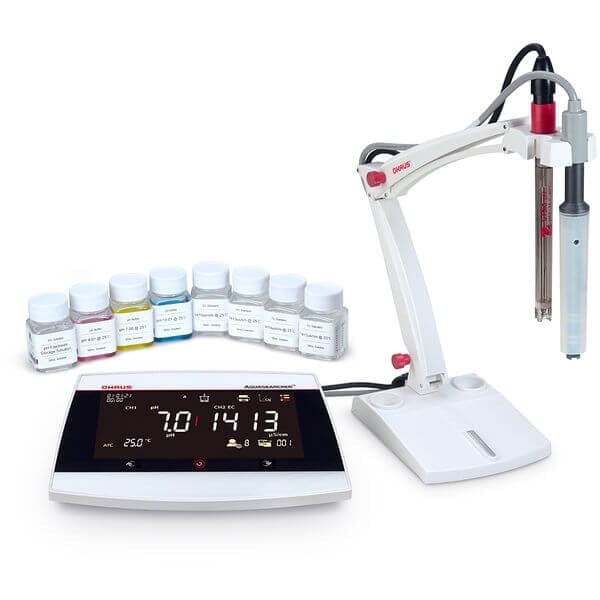 OHAUS AQUASEARCHER AB33M1-F Masaüstü Multiparametre Ölçer Seti ST322 STCON3 Elektrodlu
