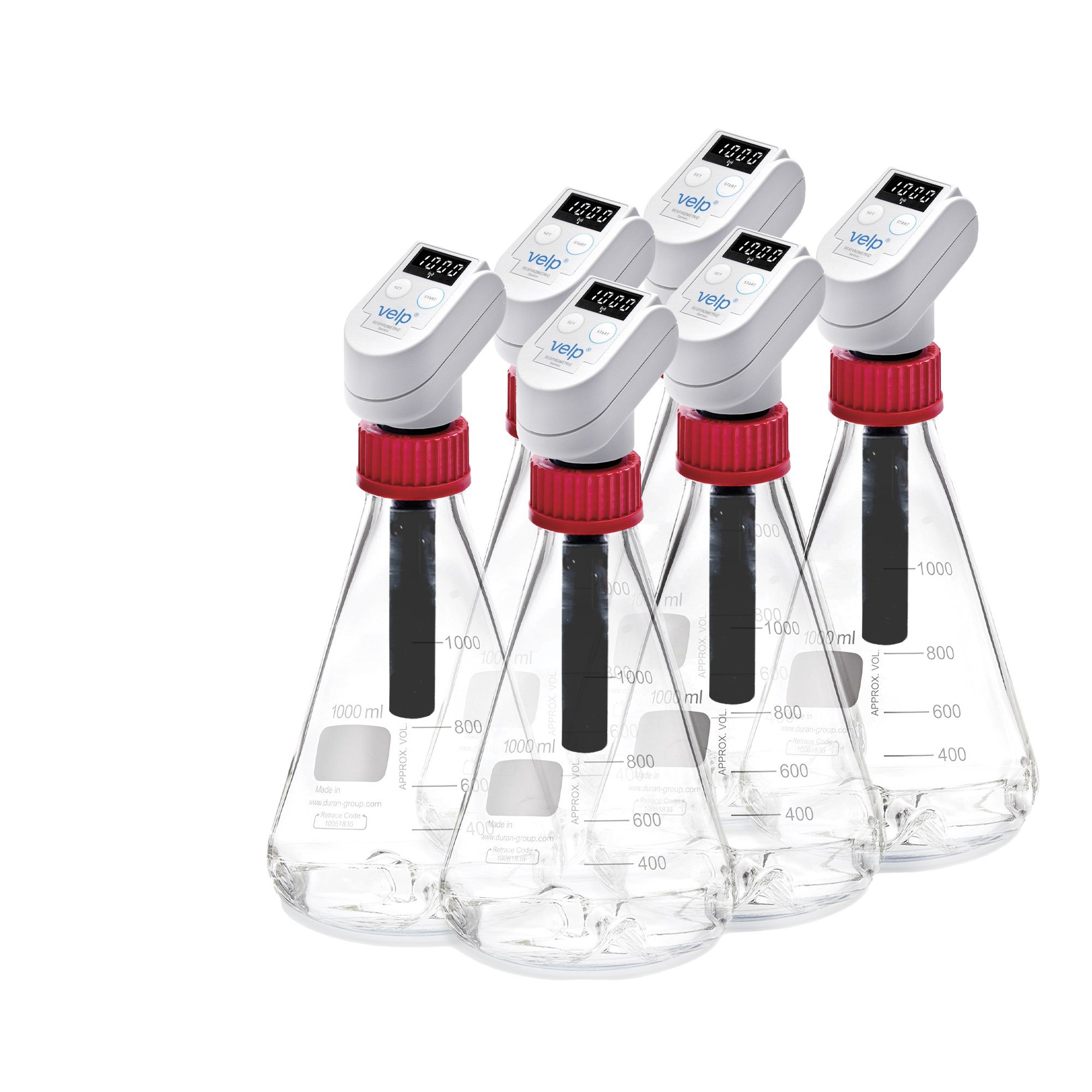 VELP Respirometrik Sensör Sistemi 6 Toprak Analizi Databox İçermez