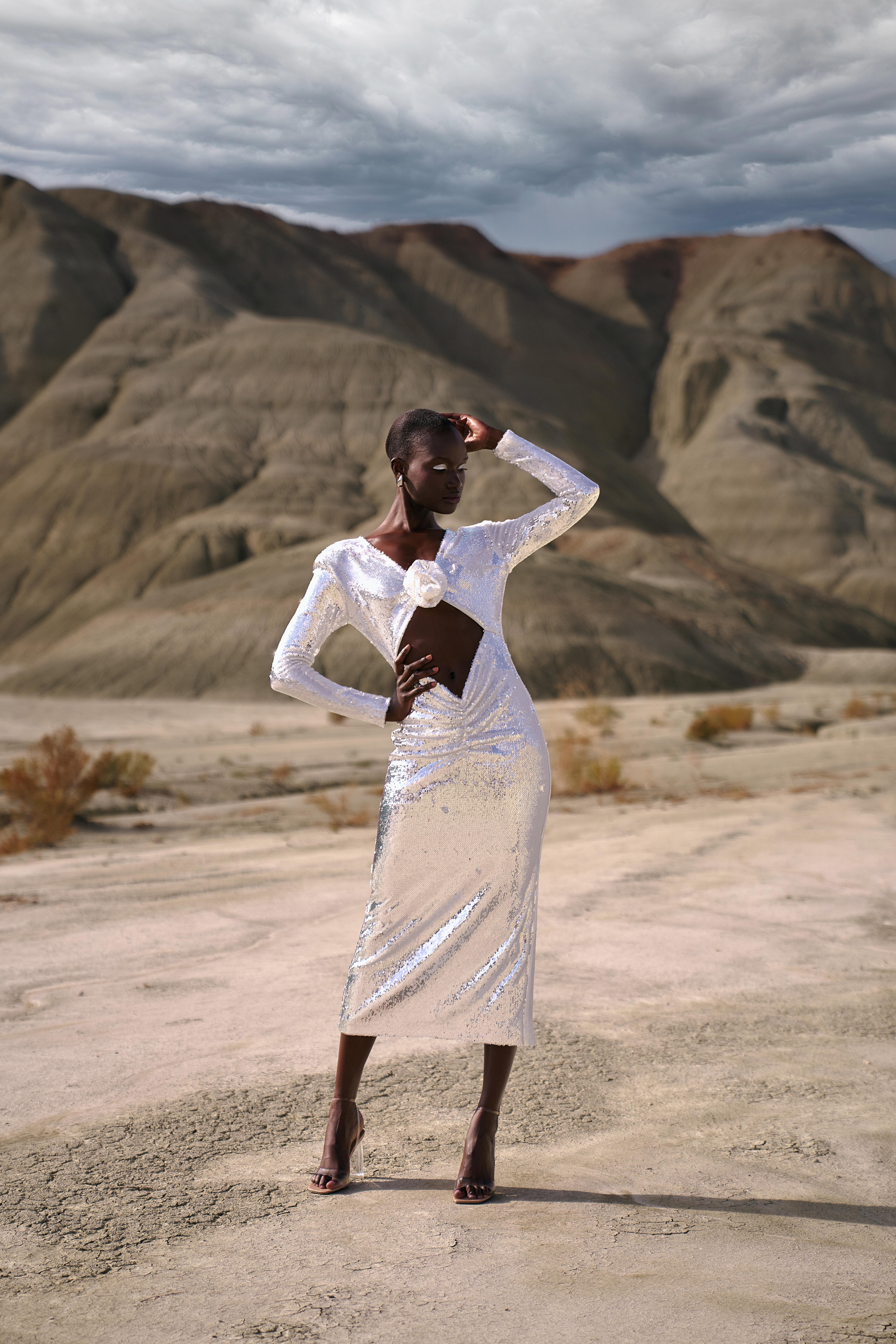 White Rose Dress