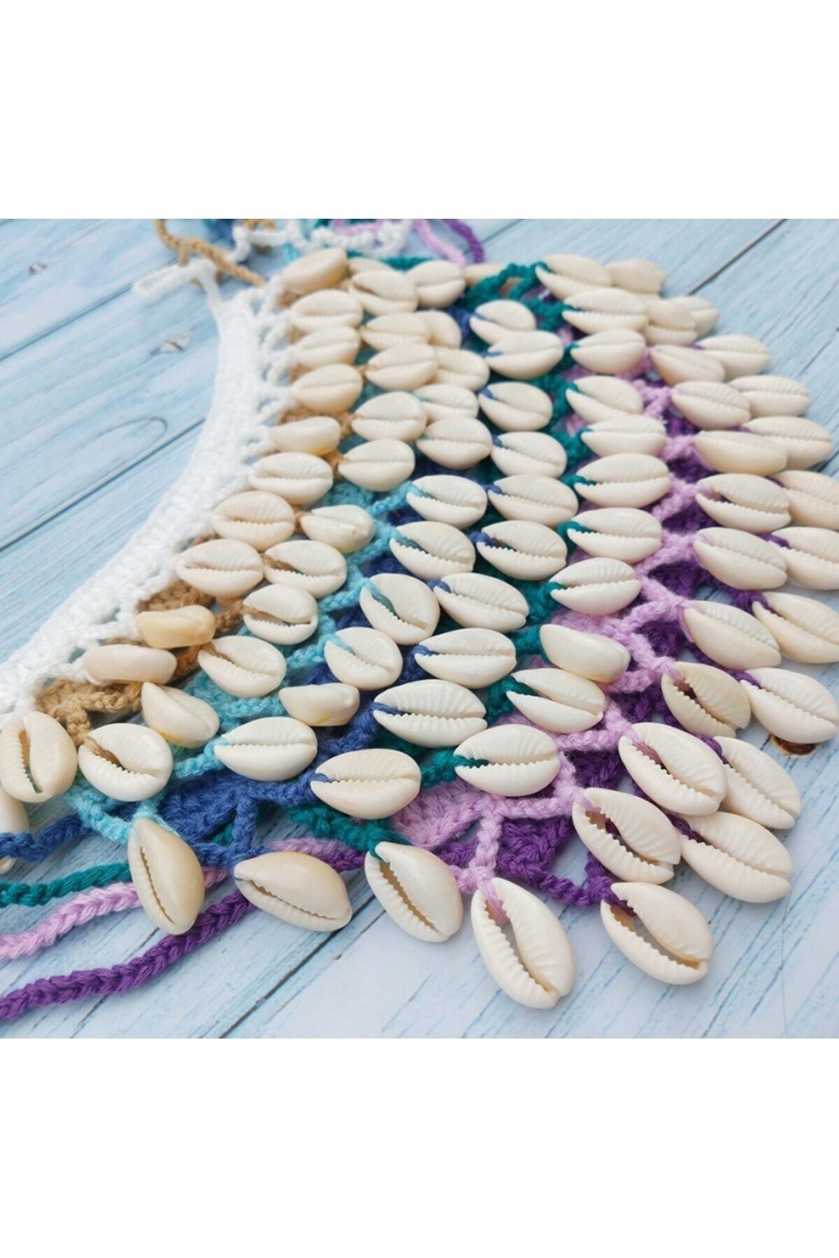 Deniz Kabuklu Handmade Kolye