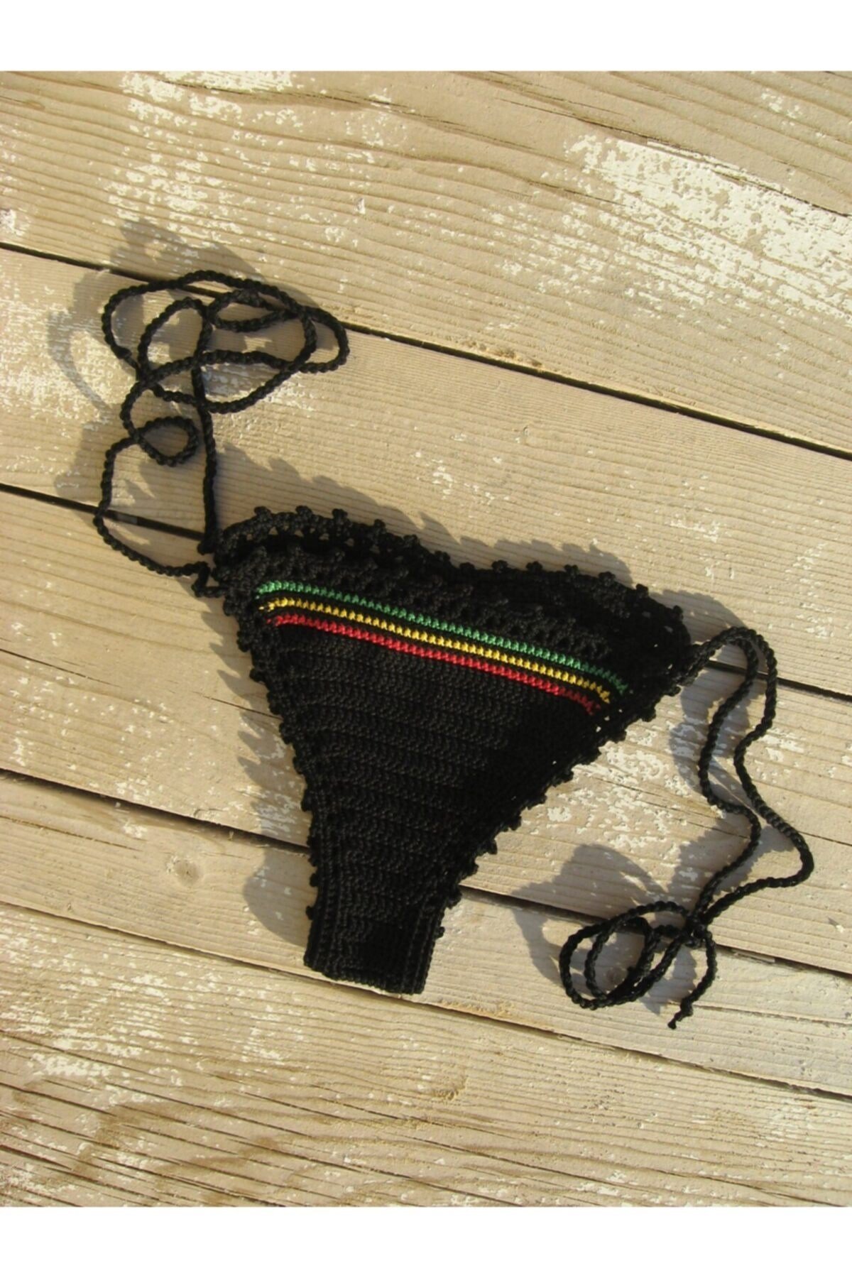Tığ İşi Örgü Bikini Takım