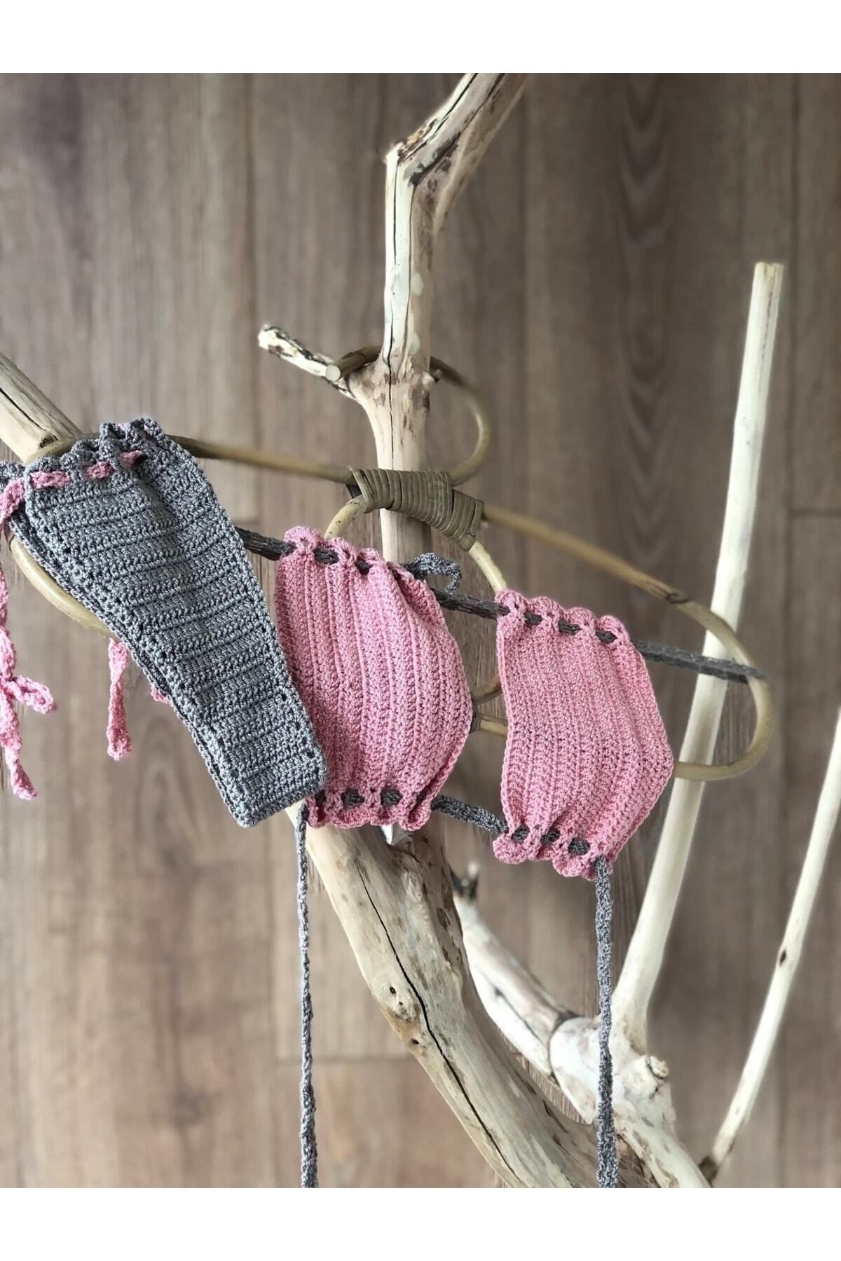 Tığ Örgü Bikini Takım