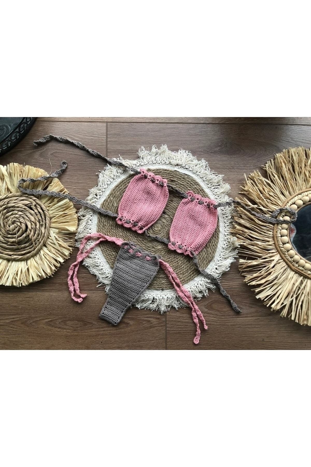 Tığ Örgü Bikini Takım