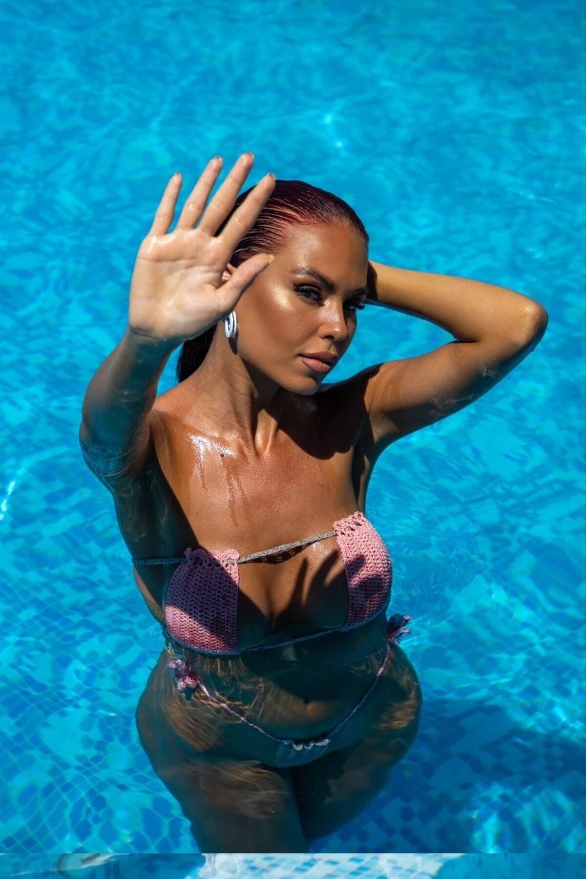 Tığ Örgü Bikini Takım