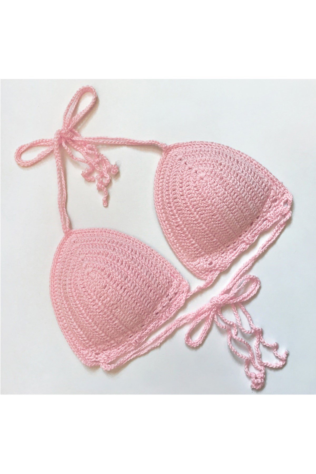 Tığ Örgü Bikini Üstü