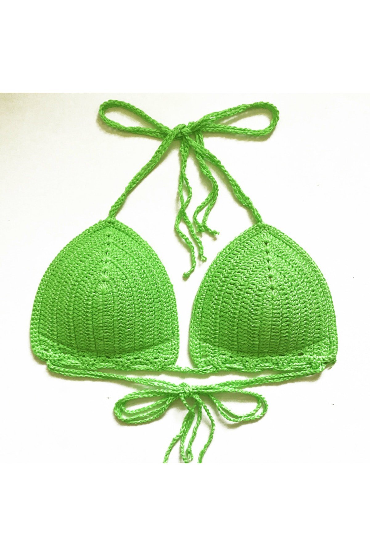 Tığ Örgü Bikini Üstü