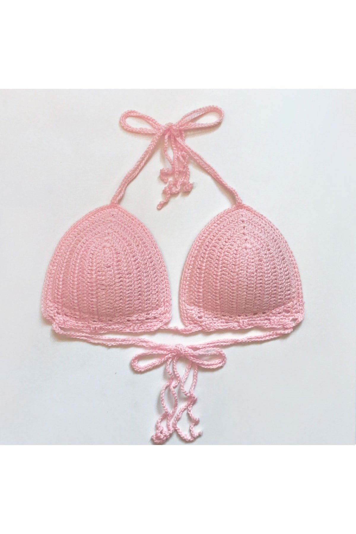 Tığ Örgü Bikini Üstü