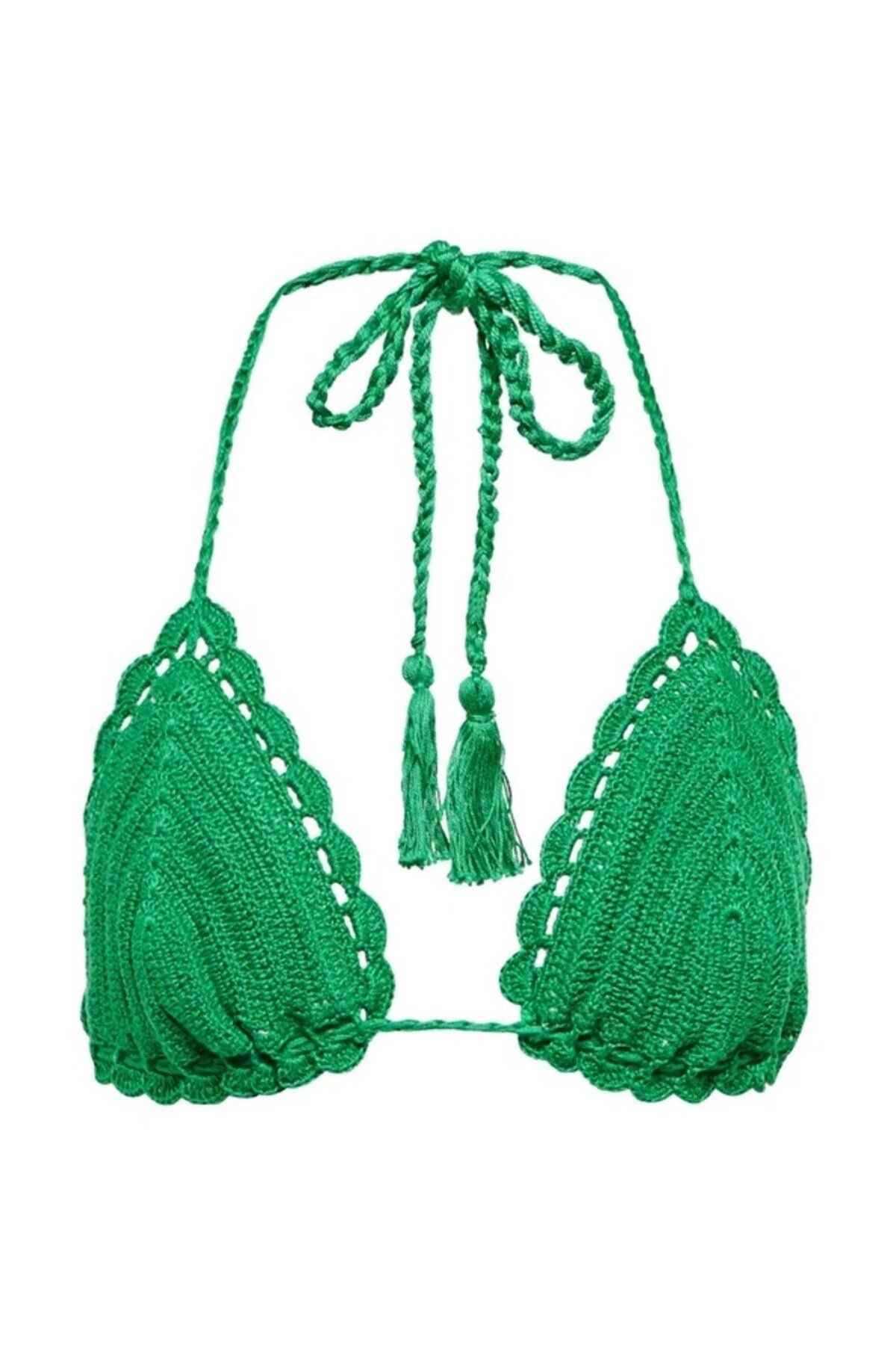 Tığ Örgü Bikini Üstü