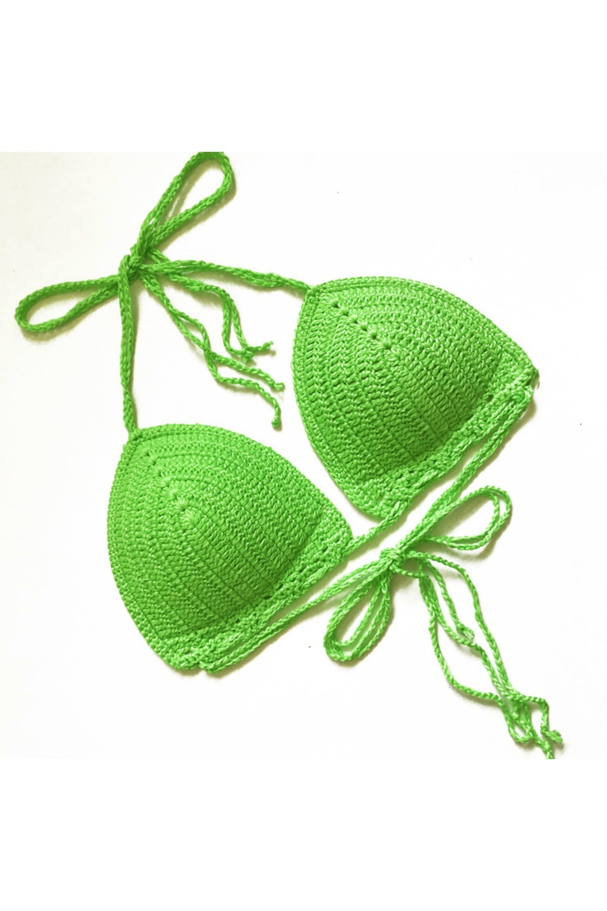 Tığ Örgü Bikini Üstü