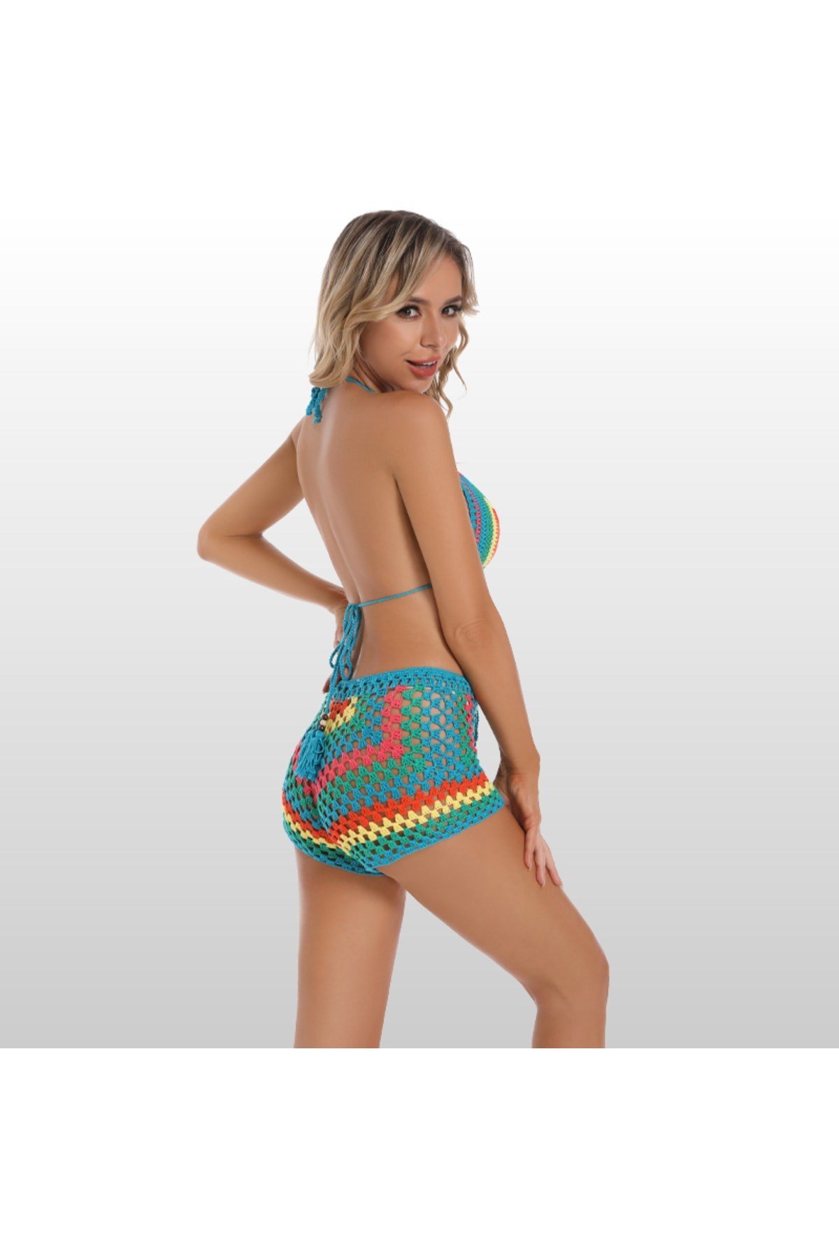 Tığ Örgü Bikini Üstü