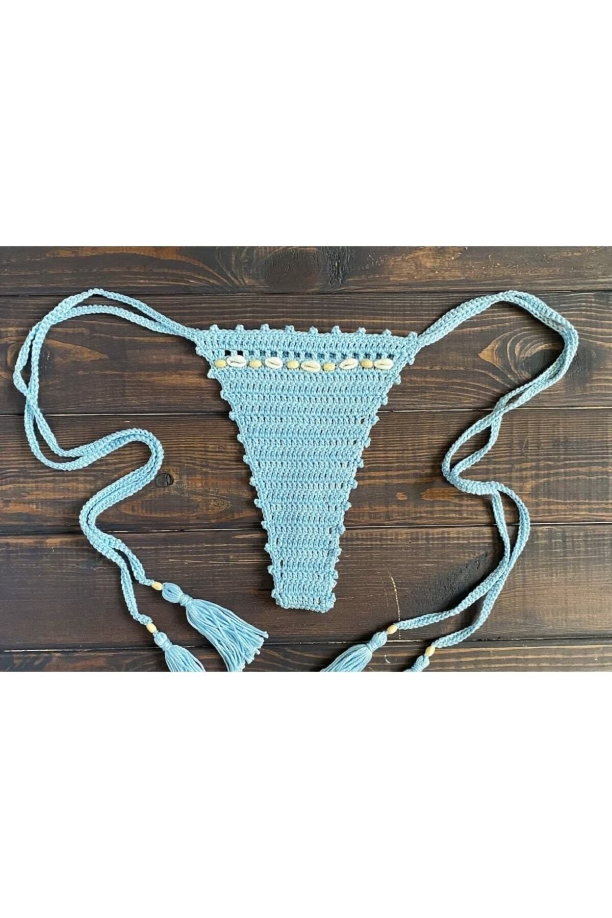 Tığ Örgü Tanga Bikini Altı