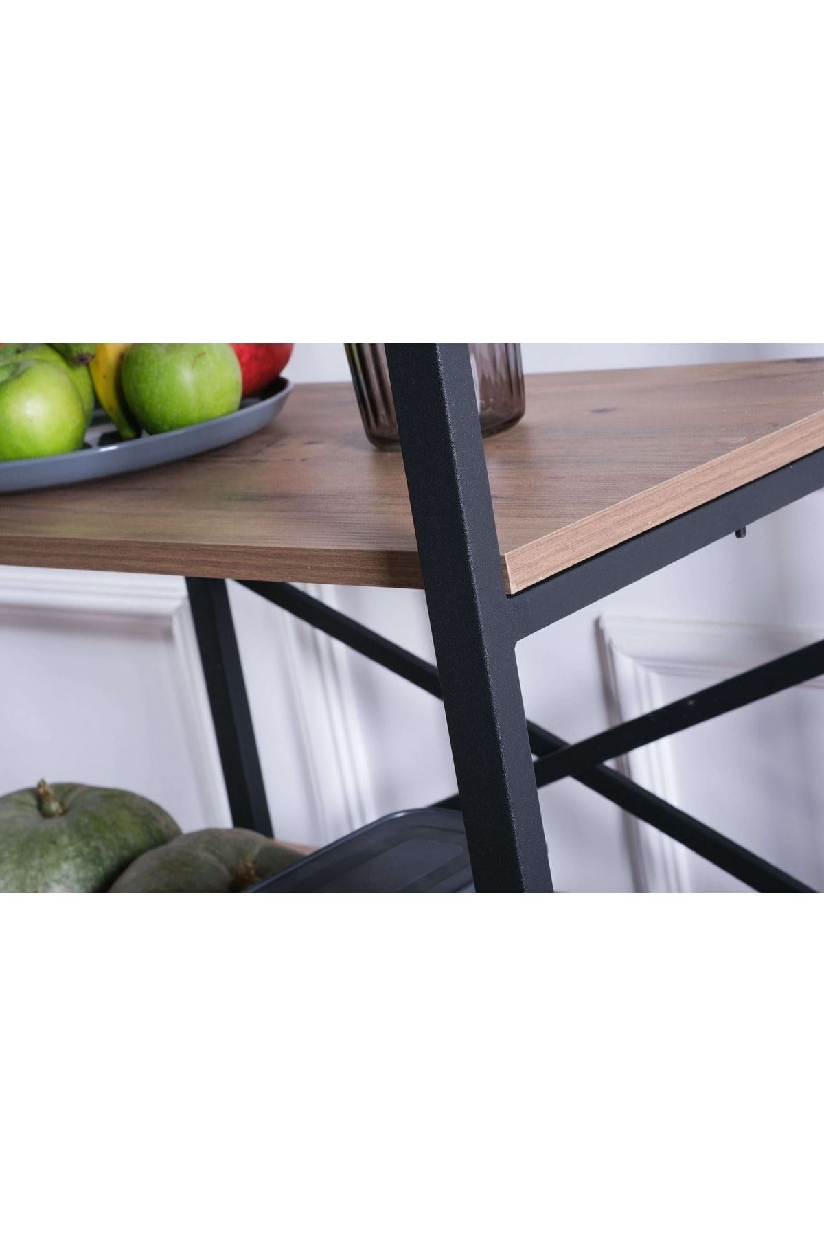 Çok Amaçlı Mutfak Dolabı, Ayakkabılık Ve Balkon Organizer, Çam Renk