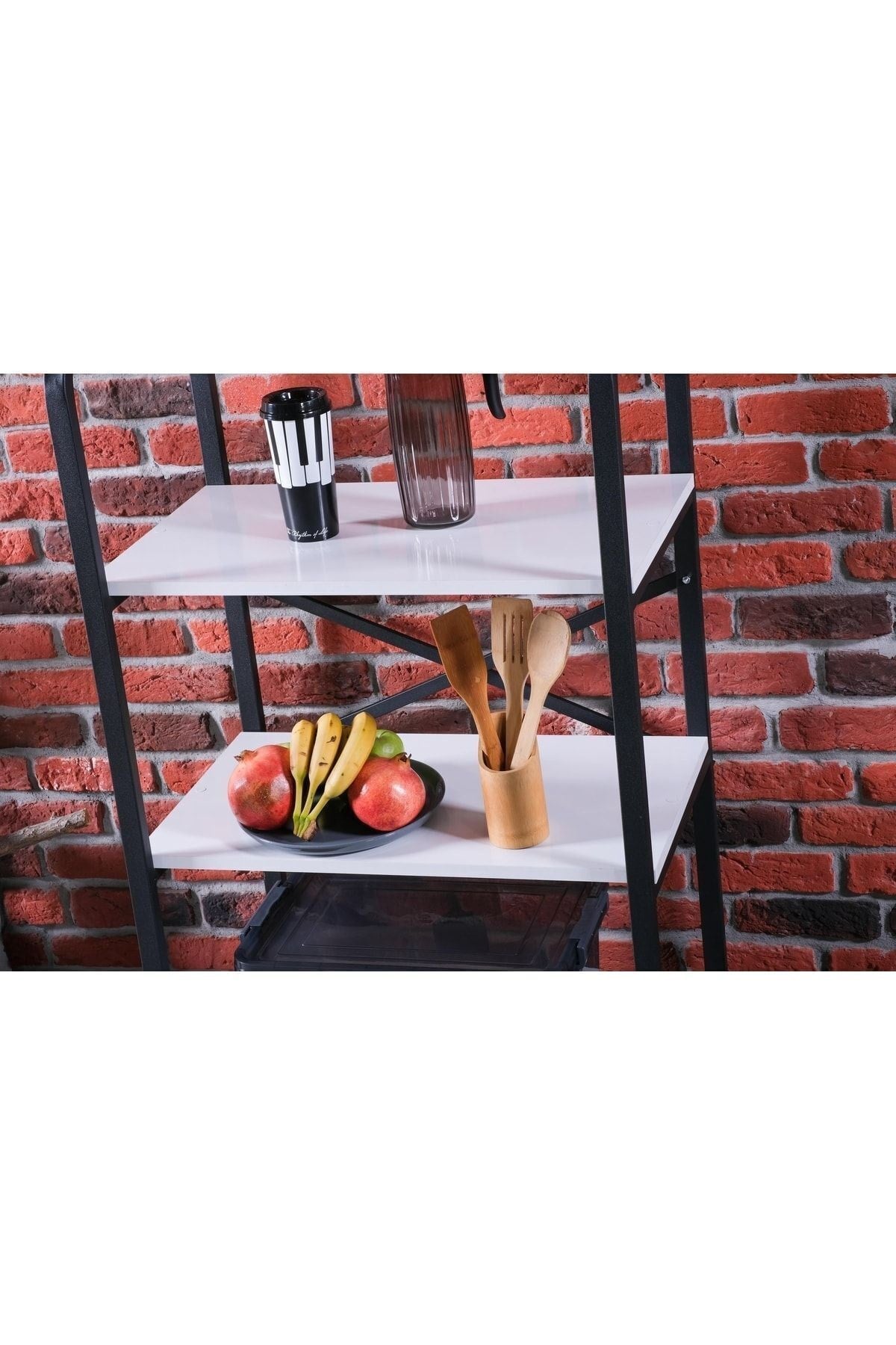 Çok Amaçlı Mutfak Dolabı, Ayakkabılık Ve Balkon Organizer, Beyaz