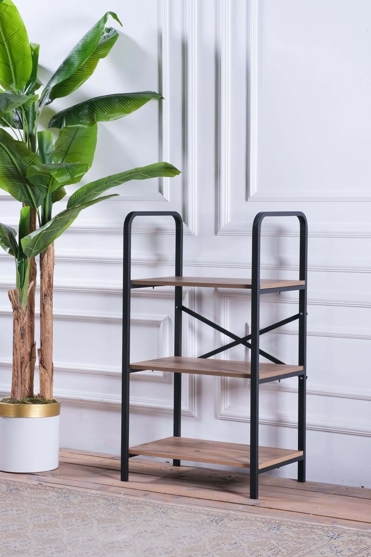 Çok Amaçlı Mutfak Dolabı, Ayakkabılık Ve Balkon Organizer, Çam Renk