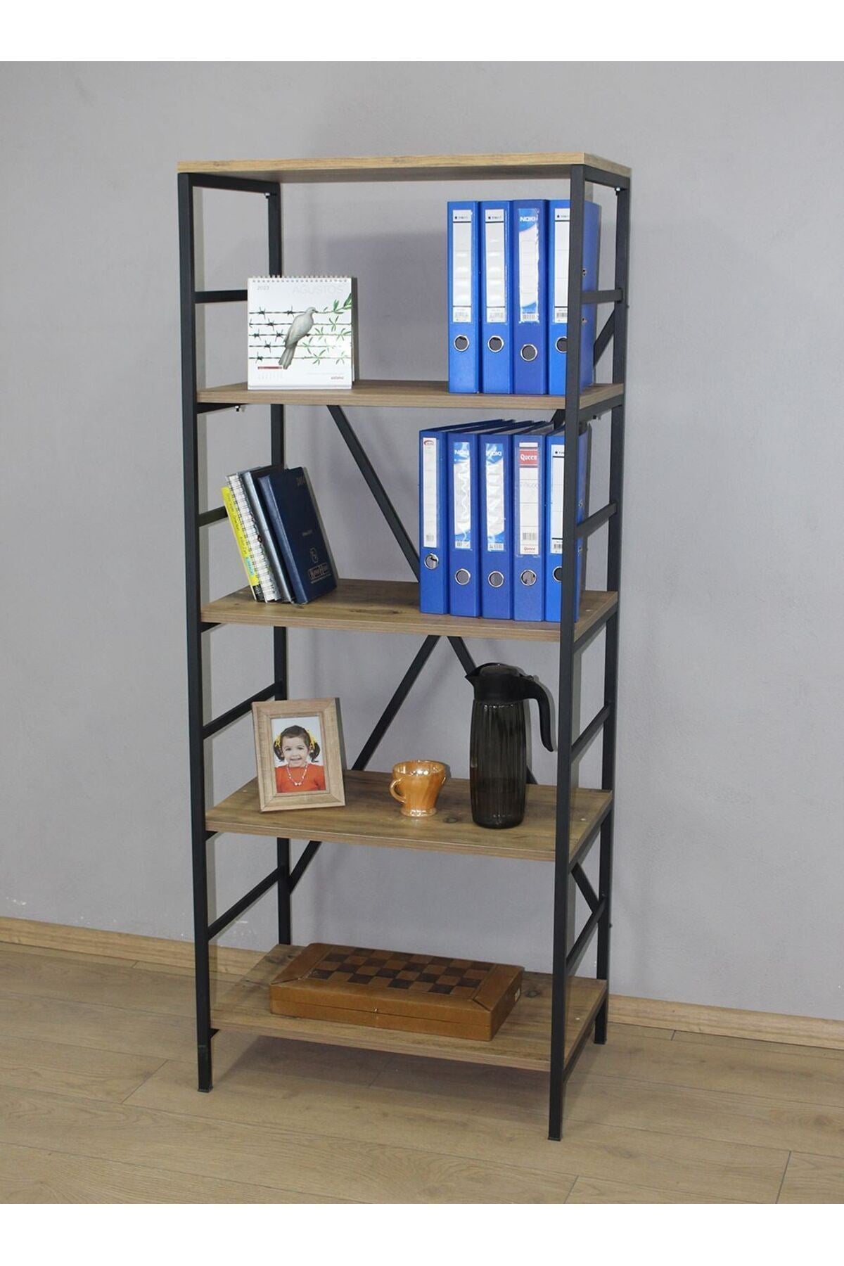 Ekonomik 5 Raflı Kitaplık, Çok Amaçlı Dolap