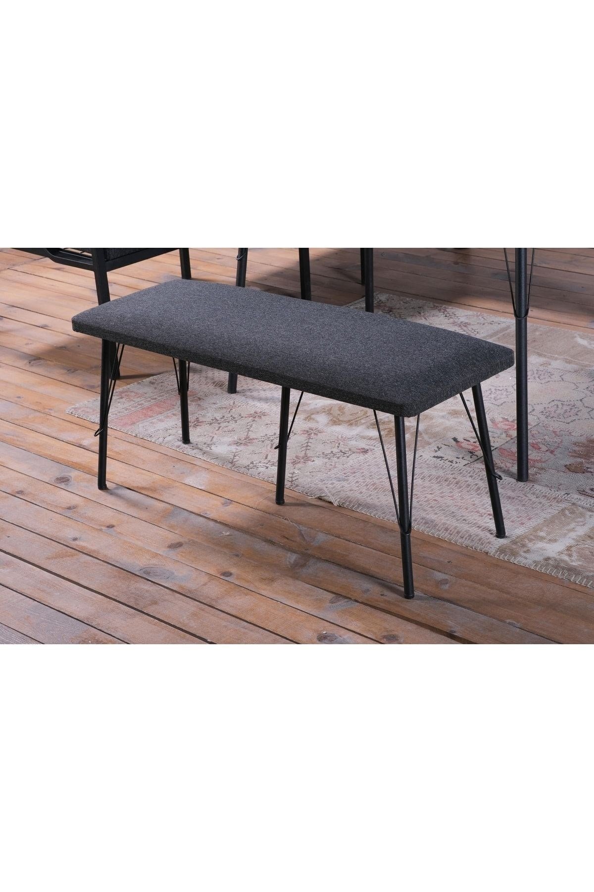 Pimango Pi Angel Bahçe Ve Balkon Köşe Oturma Takımı, Masalı Ve Puflu, 180x180 Cm Tam Set