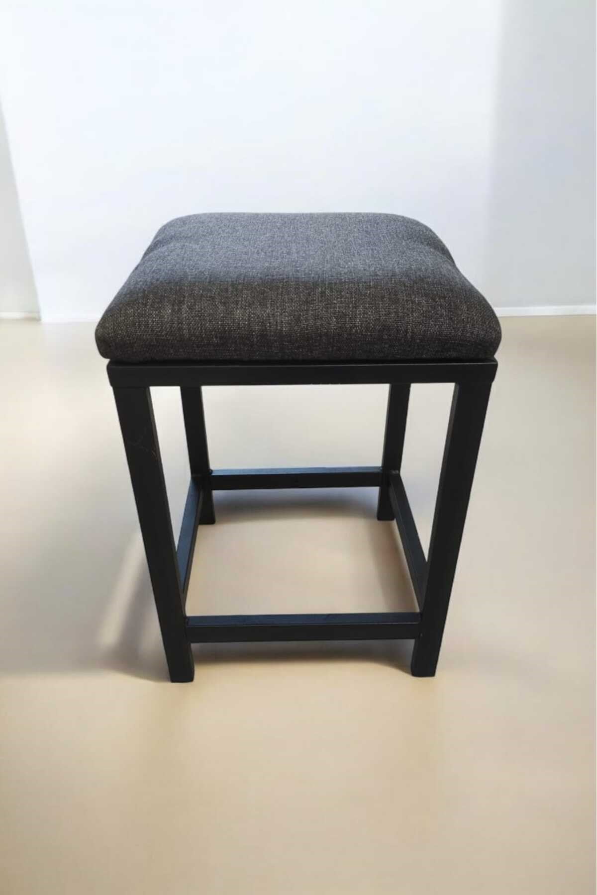 Tekli Puf Antrasit 35x35 cm