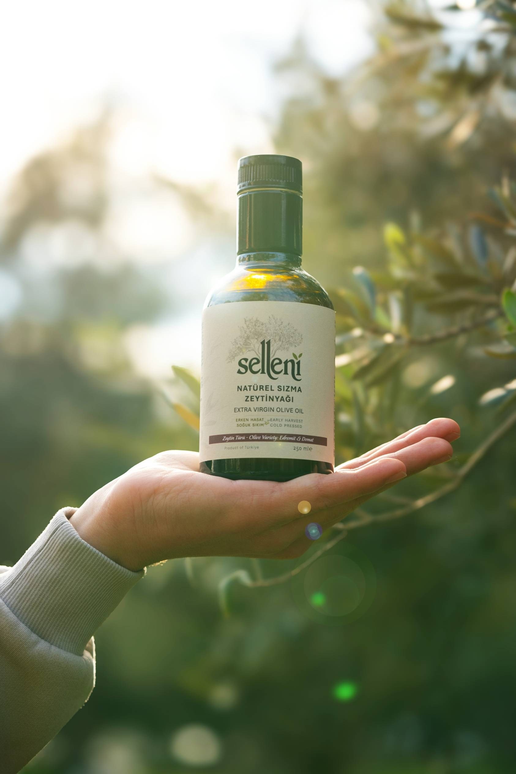 Selleni Erken Hasat Soğuk Sıkım Edremit & Domat Blend 250 ml