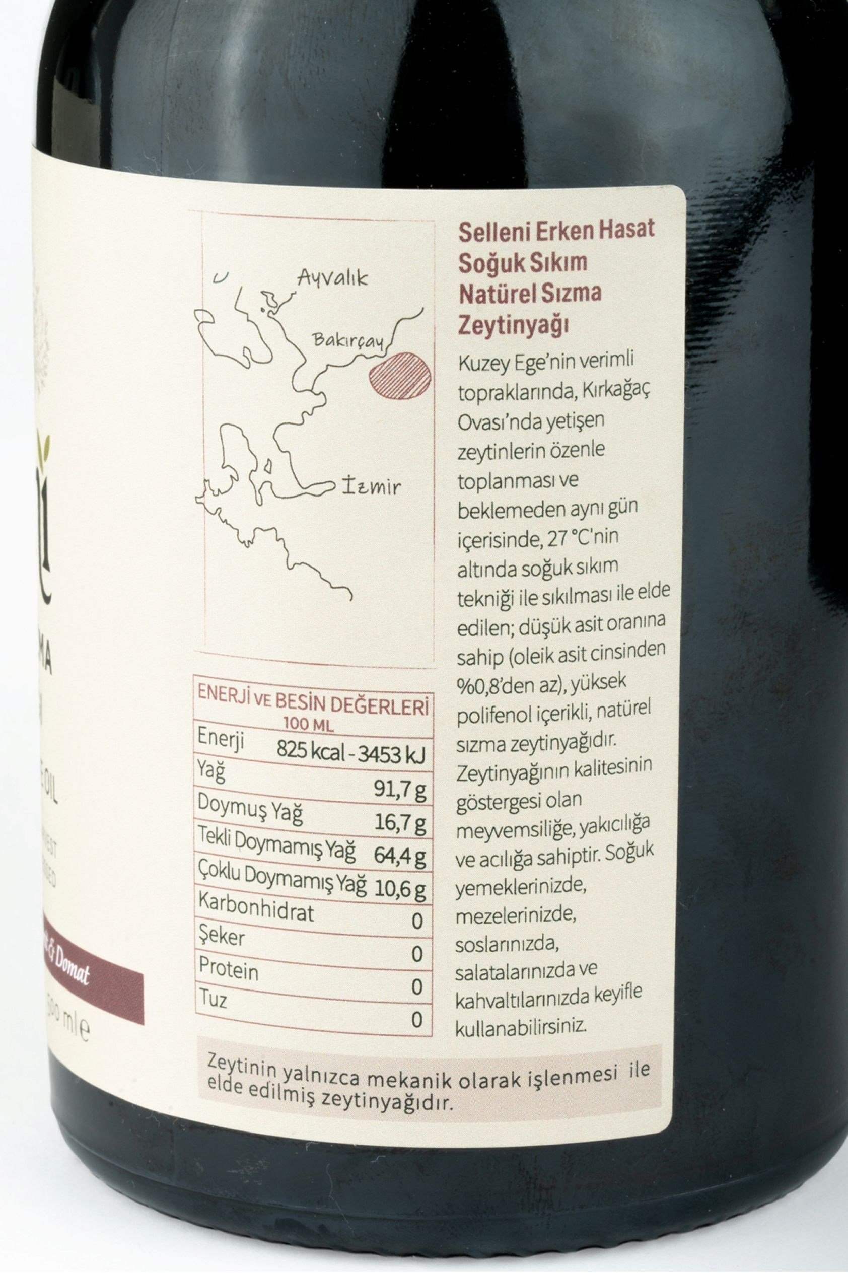 Selleni Erken Hasat Soğuk Sıkım Edremit & Domat Blend 250 ml