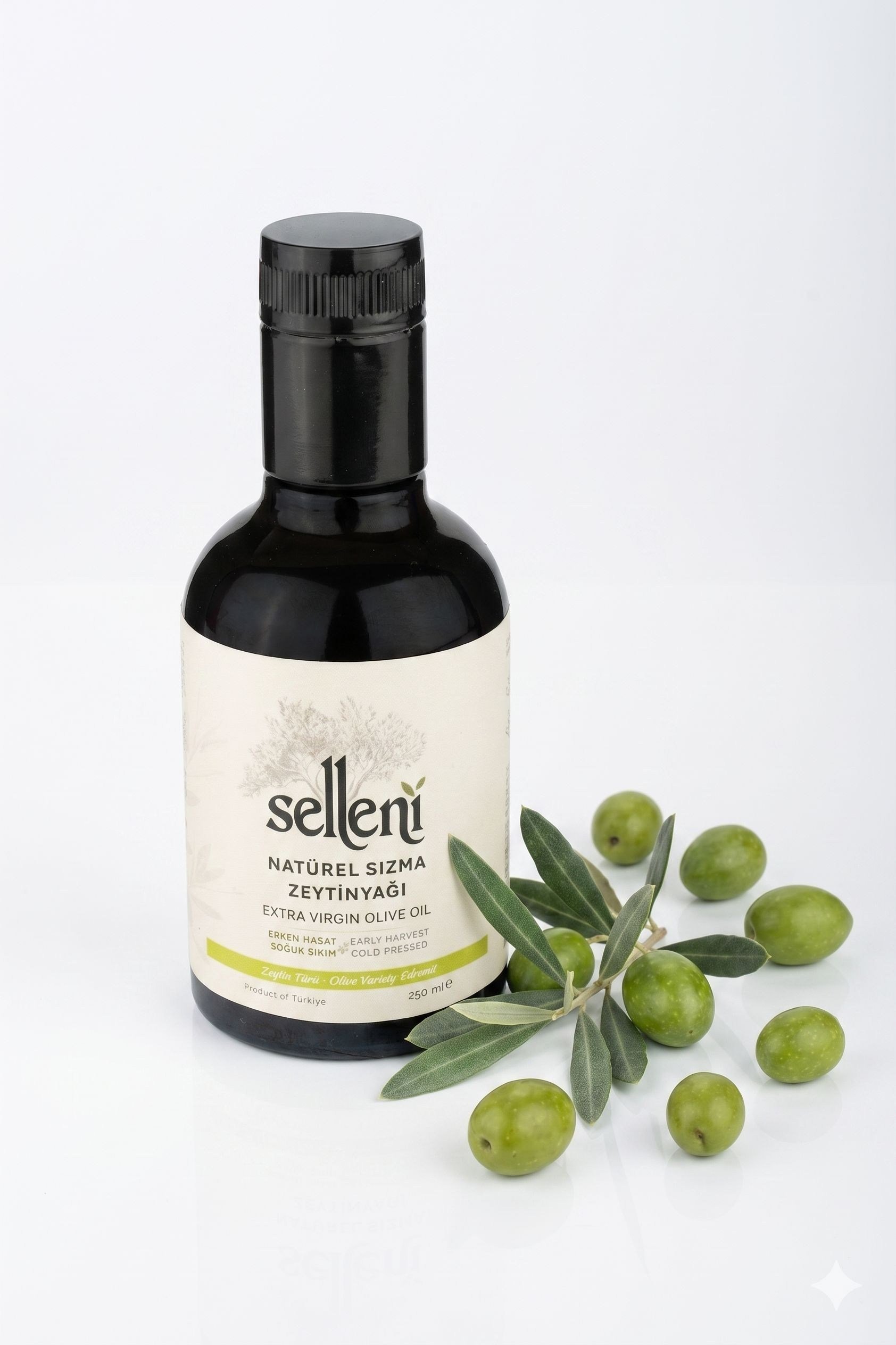Selleni Erken Hasat Soğuk Sıkım Edremit 250 ml