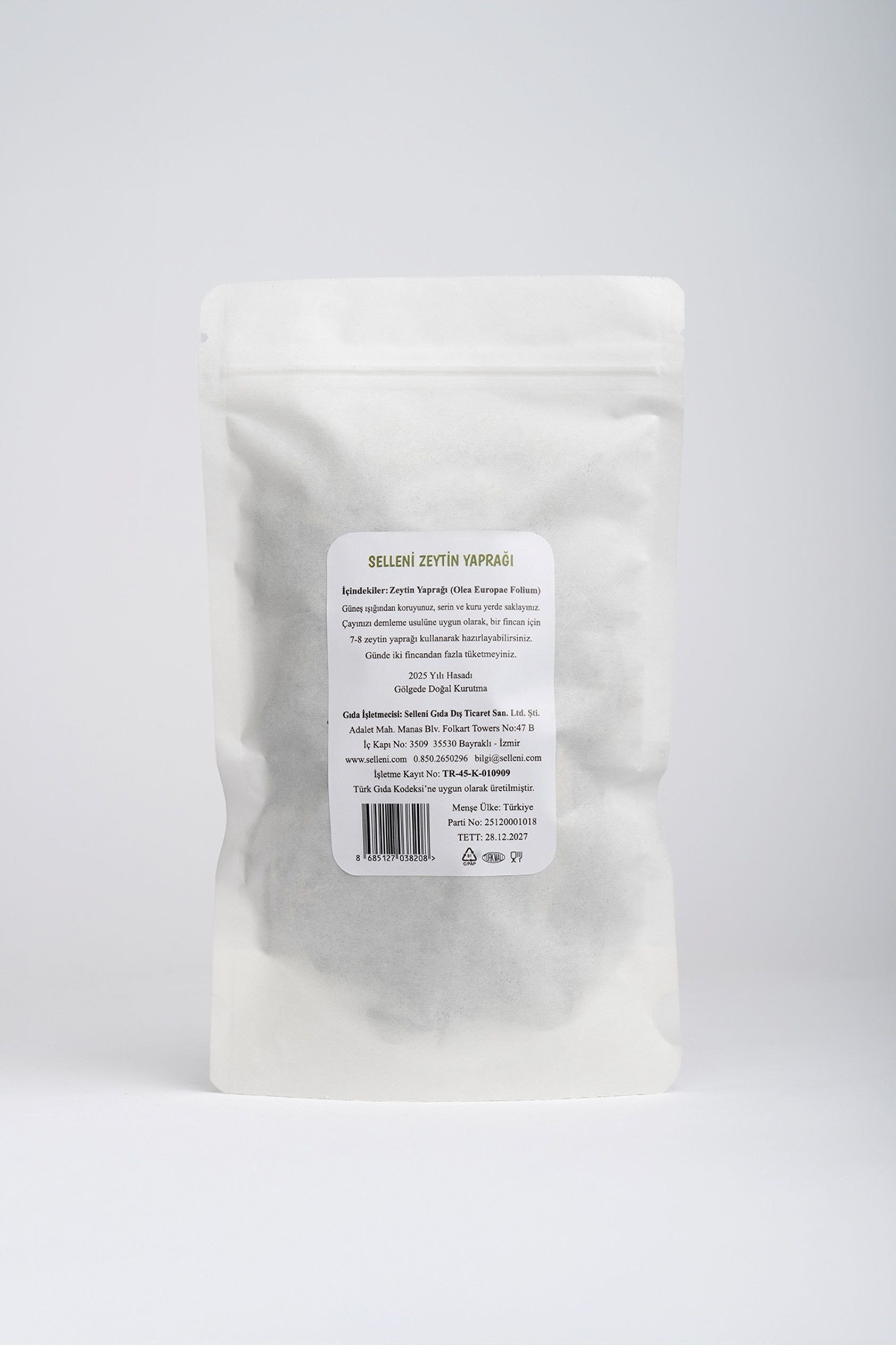 Selleni Zeytin Yaprağı - Doğal Kurutulmuş 35 g