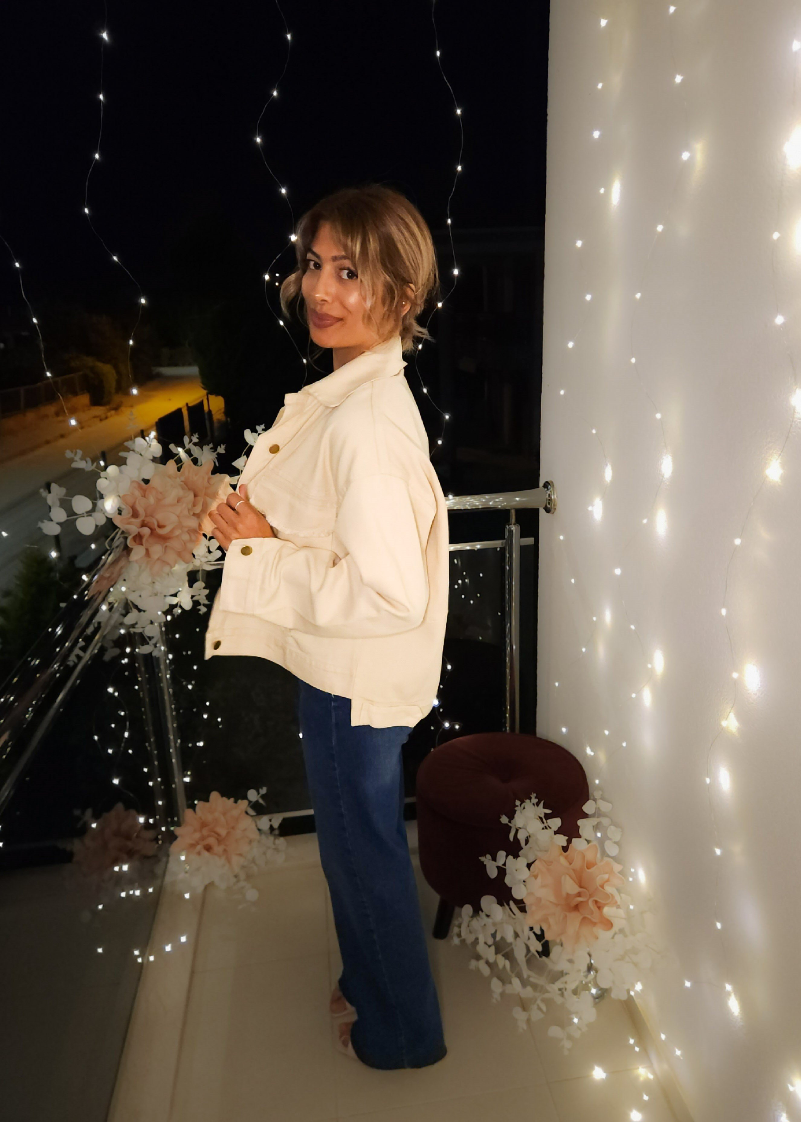 Gabardin Ceket - Yırtıklı