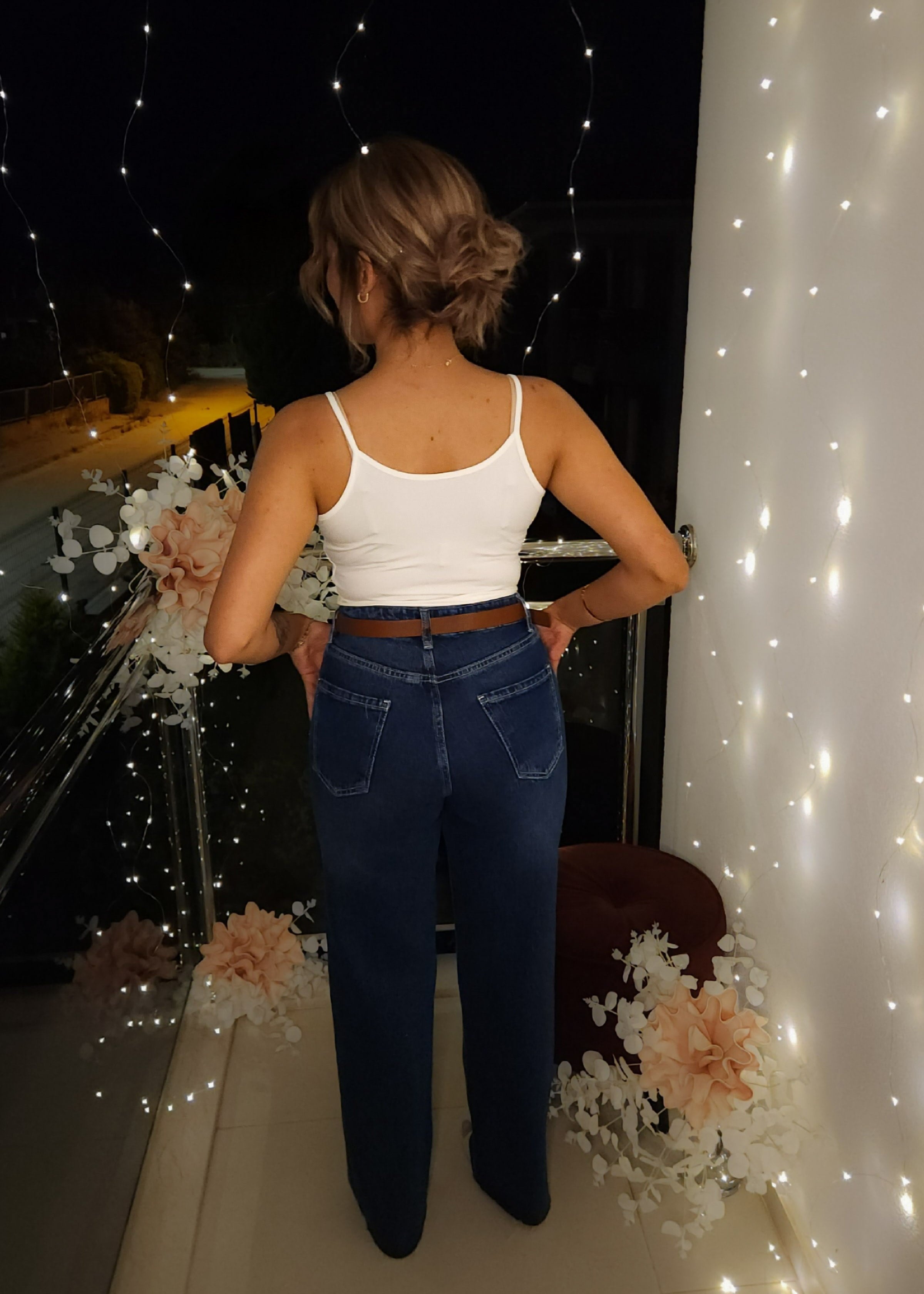 Kemerli Kot Pantolon 