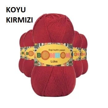 Bonbon  5'li Lüks Patik İpi Seti – Yumuşacık, Tüylenmeyen ve Sıcak Tutan Çeyizlik Örgü İp
